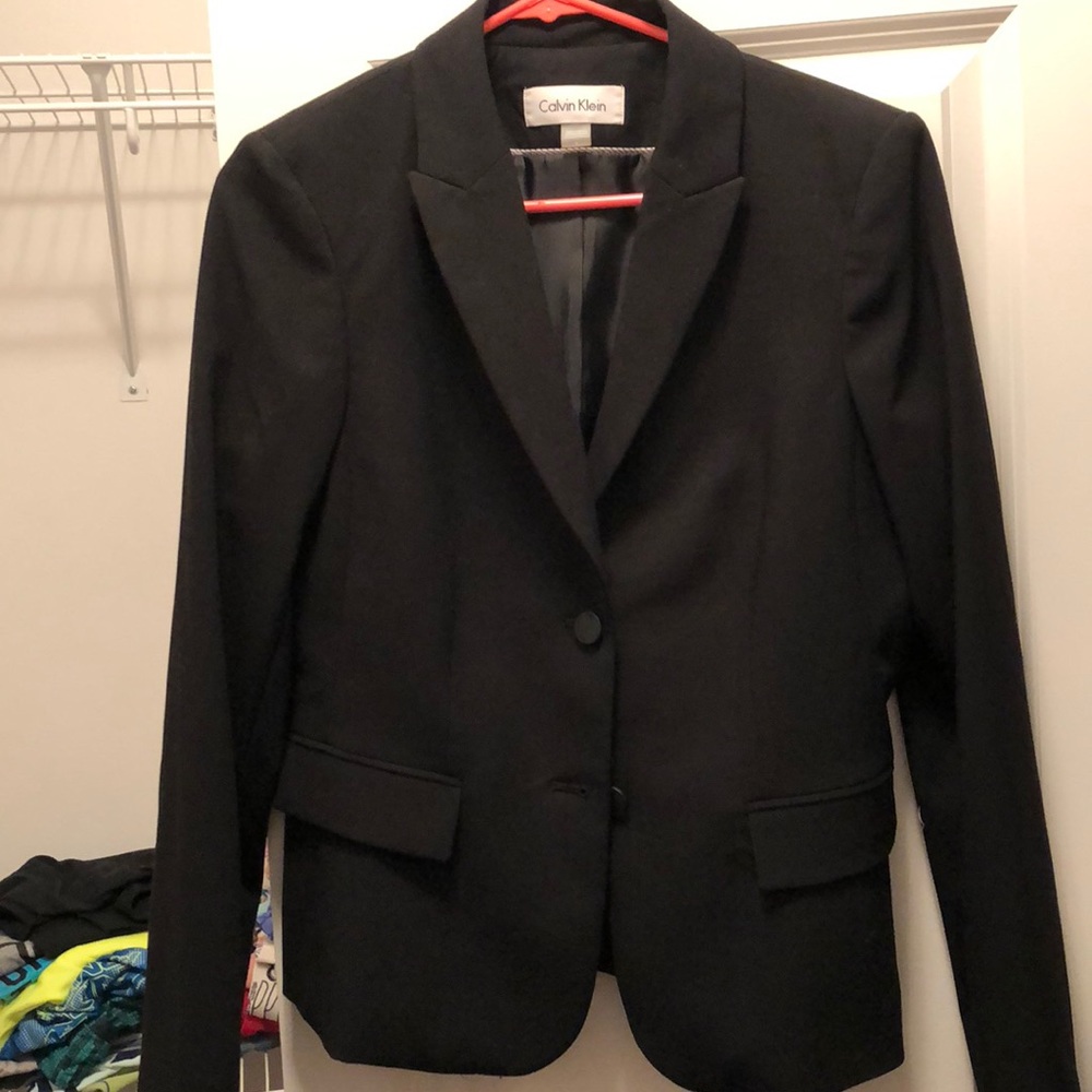 🔥black blazer 🖤Calvin Klein NWOT😍